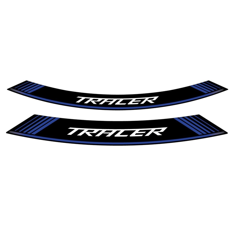 Linka na ráfik PUIG TRACER modrá linky na ráfik - sada 8ks pre YAMAHA Tracer 7 2021-2024