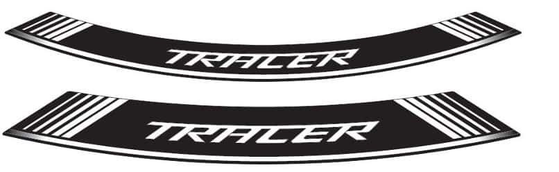 Linka na ráfik PUIG TRACER 9293B biela linky na ráfik - sada 8ks