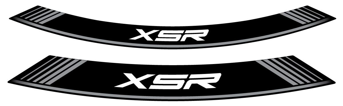 Linka na ráfik PUIG XSR 9985P strieborná linky na ráfik - sada 8ks