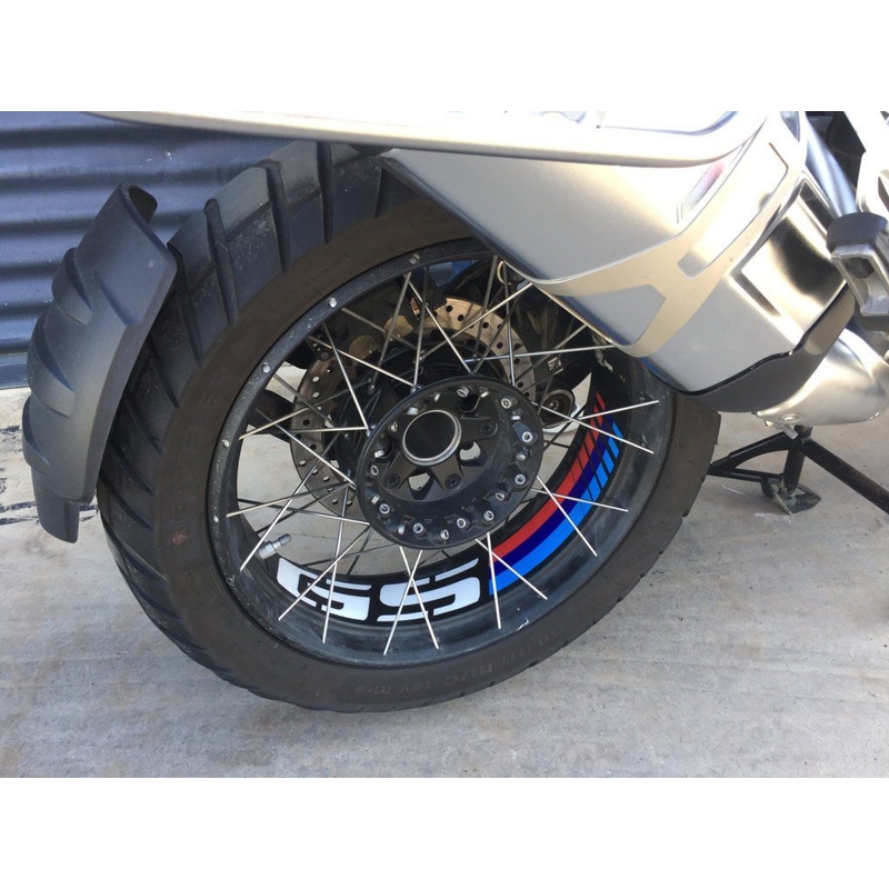 Linka na ráfik PUIG GS čierna pre KTM Super Duke 1290 / R 2014-2022, BMW R 1250 GS Adventure 2018-2023