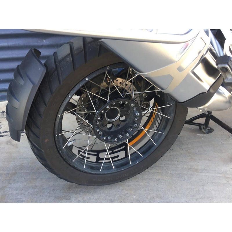 Linka na ráfik PUIG GS zlatá pre BMW R 1200 GS Adventure 2014-2018