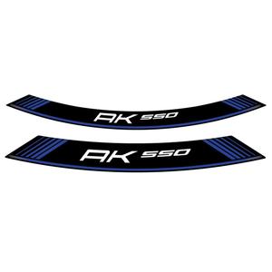 Linka na ráfik PUIG AK550 9630A modrá linky na ráfik - sada 8ks
