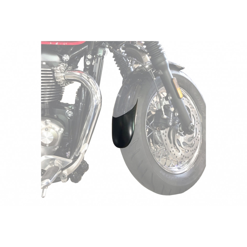 Nástavec predného blatníku PUIG čierna pre HONDA CMX 500 Rebel 2017-2022, TRIUMPH Bonneville Speedmaster 1200 2018-2026