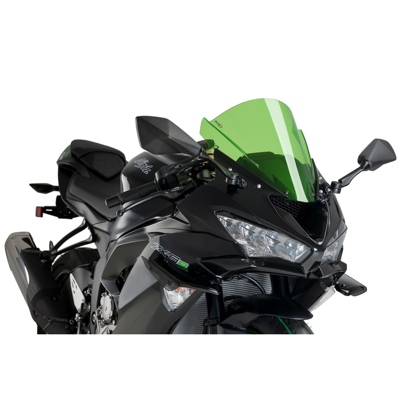 Bočné spojlery PUIG SPORT čierna pre KAWASAKI ZX-6R 636 Ninja (2013<) 2019-2023