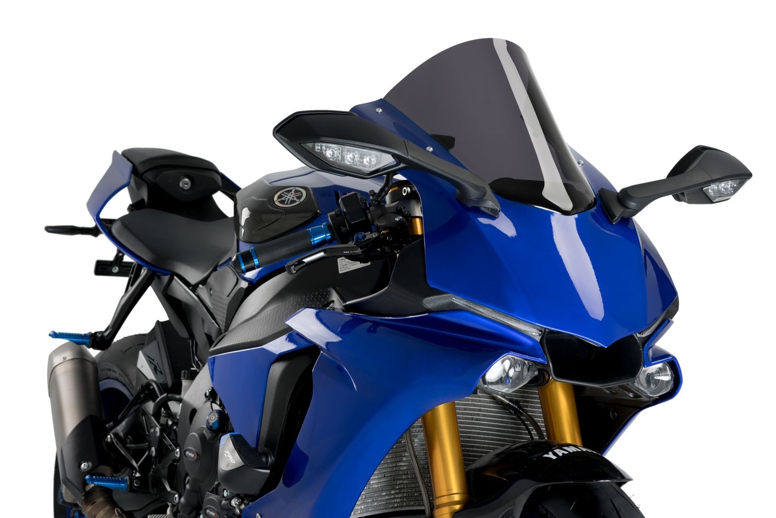 Plexi štít PUIG R-RACER 3632F tmavá dymová