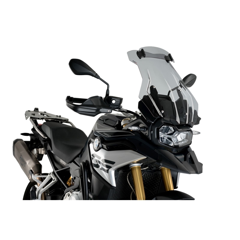 Plexi štít PUIG TOURING PLUS WITH VISOR dymové
