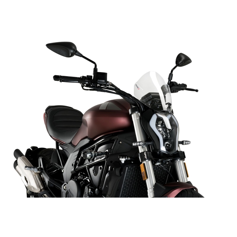 Plexi na motorku PUIG NEW. GEN SPORT priehľadná