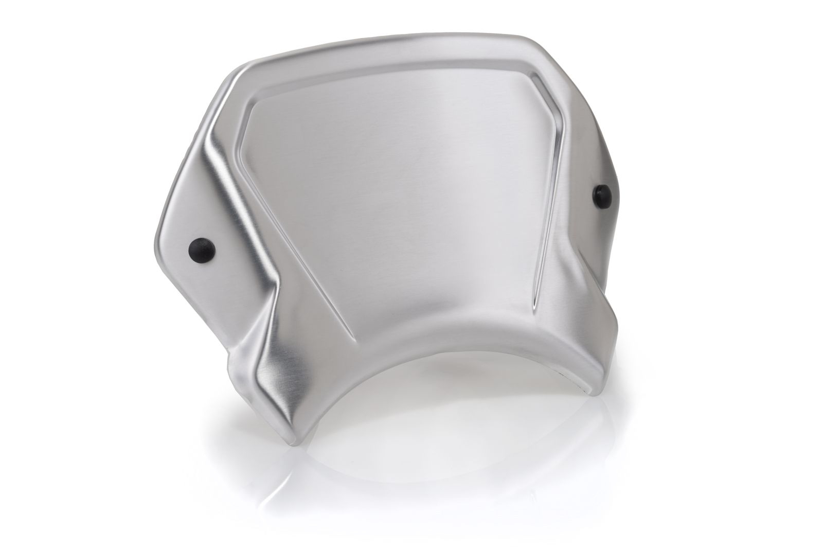 Plexi na motorku PUIG FRONTAL PLATE 1352P strieborná