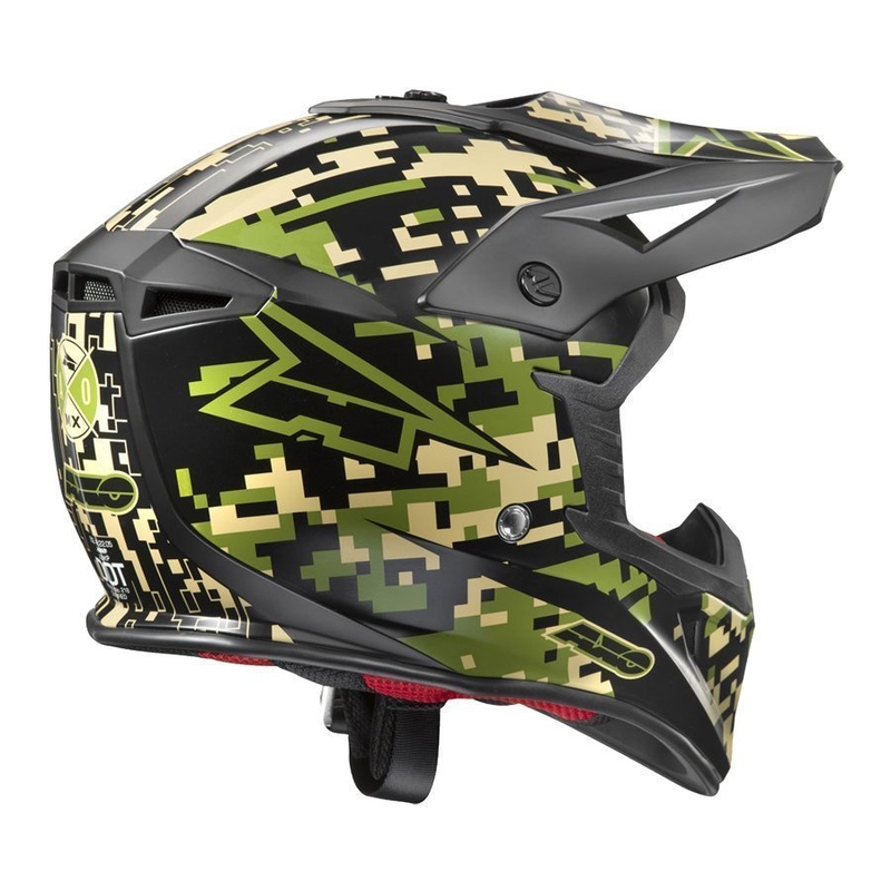 Motokrosová prilba AXO Jump camouflage vypredaj výpredaj