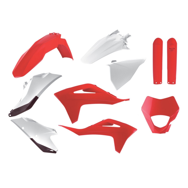 Sada plastov POLISPORT enduro OEM  farba