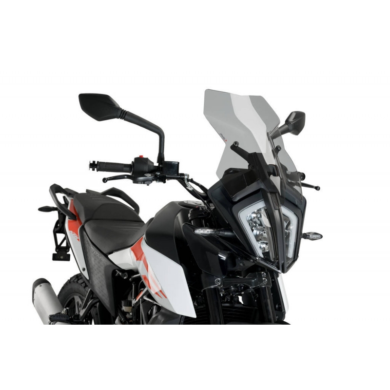 Plexi štít PUIG TOURING dymové