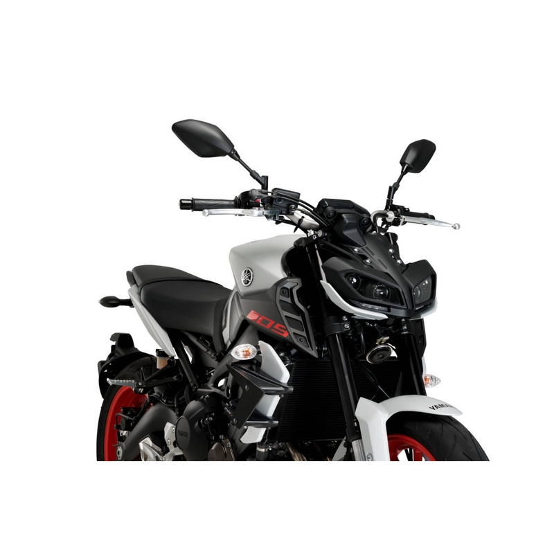 Bočné spojlery PUIG DOWNFORCE čierna pre YAMAHA MT-09 850 / 890 2017-2020