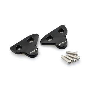 Čiapky na zrkadlá PUIG 3845N čierna