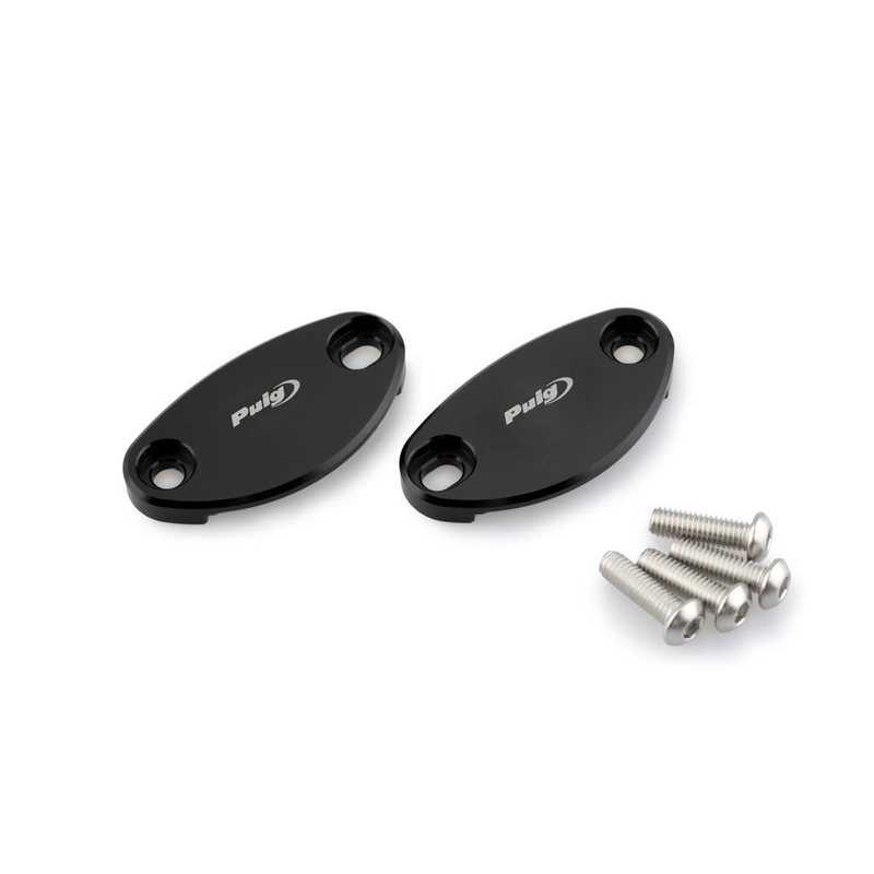 Čiapky na zrkadlá PUIG čierna pre KAWASAKI ZX-10R / RR Ninja 1000 2016-2026