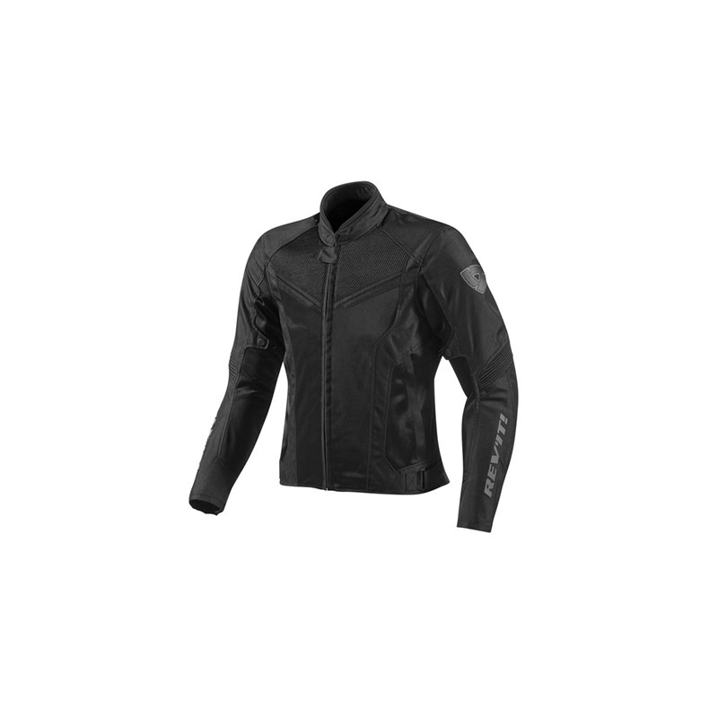 Letná bunda na motorku Revit GT-R Air čierna výpredaj