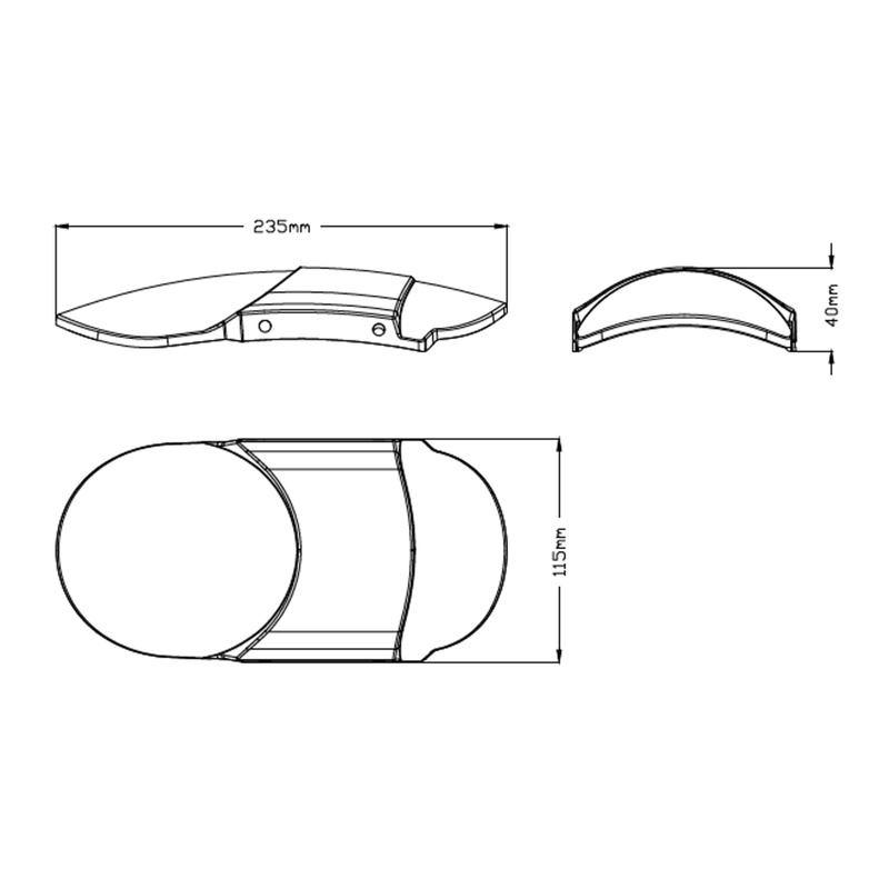 Predný blatník PUIG čierna pre KAWASAKI Vulcan S 650 2015-2025
