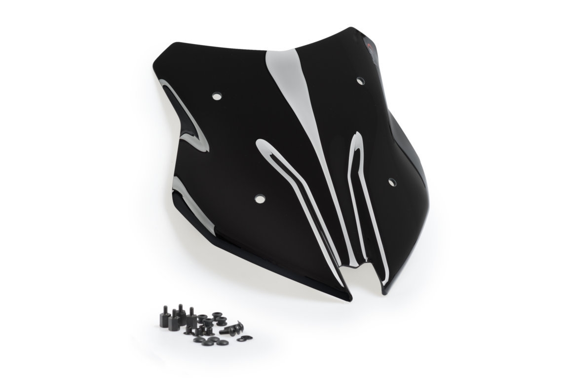 Plexi štít PUIG SPORT 20429N čierna