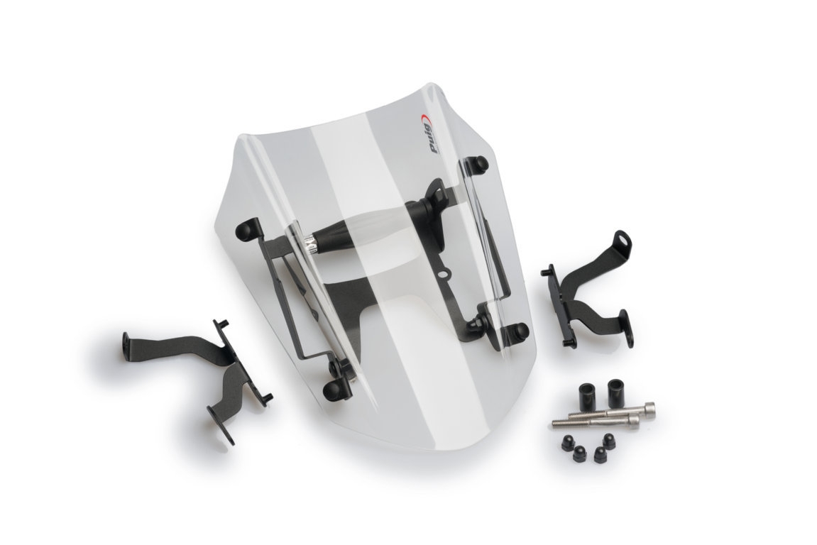 Plexi na motorku PUIG NEW. GEN SPORT 3773W priehľadná Nastaviteľné