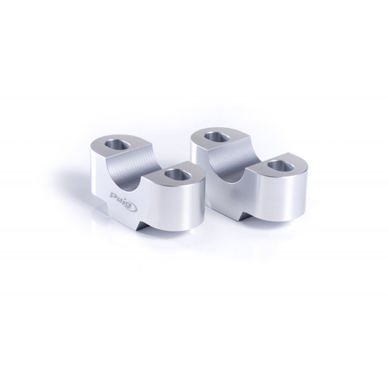 Zvýšenie riadidiel PUIG strieborná výška 20 mm, d 22 mm