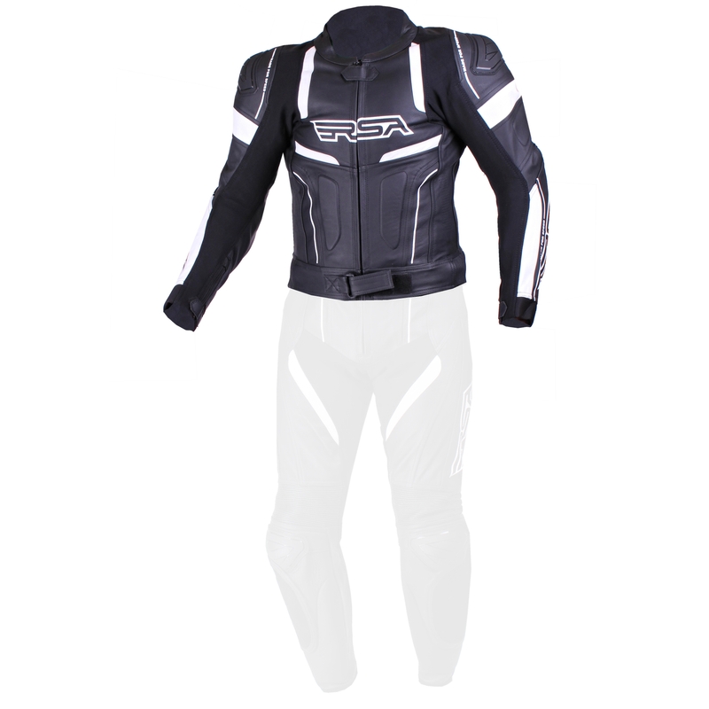 Pánska bunda RSA Speedway čierno-biela výpredaj