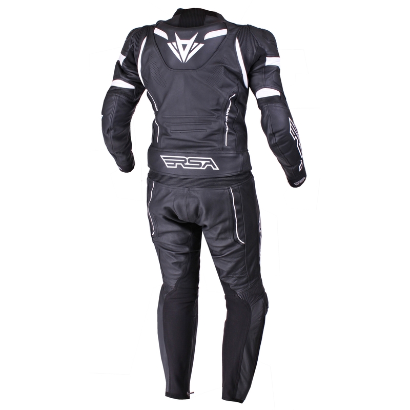 Pánska kombinéza RSA Speedway čierno-biela výpredaj