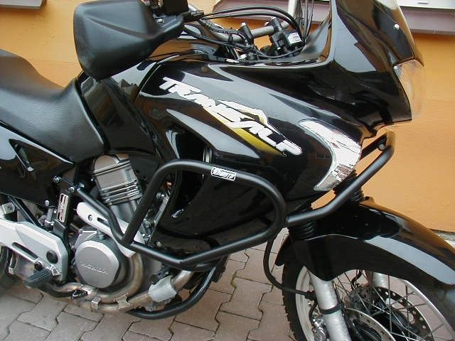 ochrana  motoru RDMOTO CF29KD matná čierna vrátane vzpier pod svetlometom