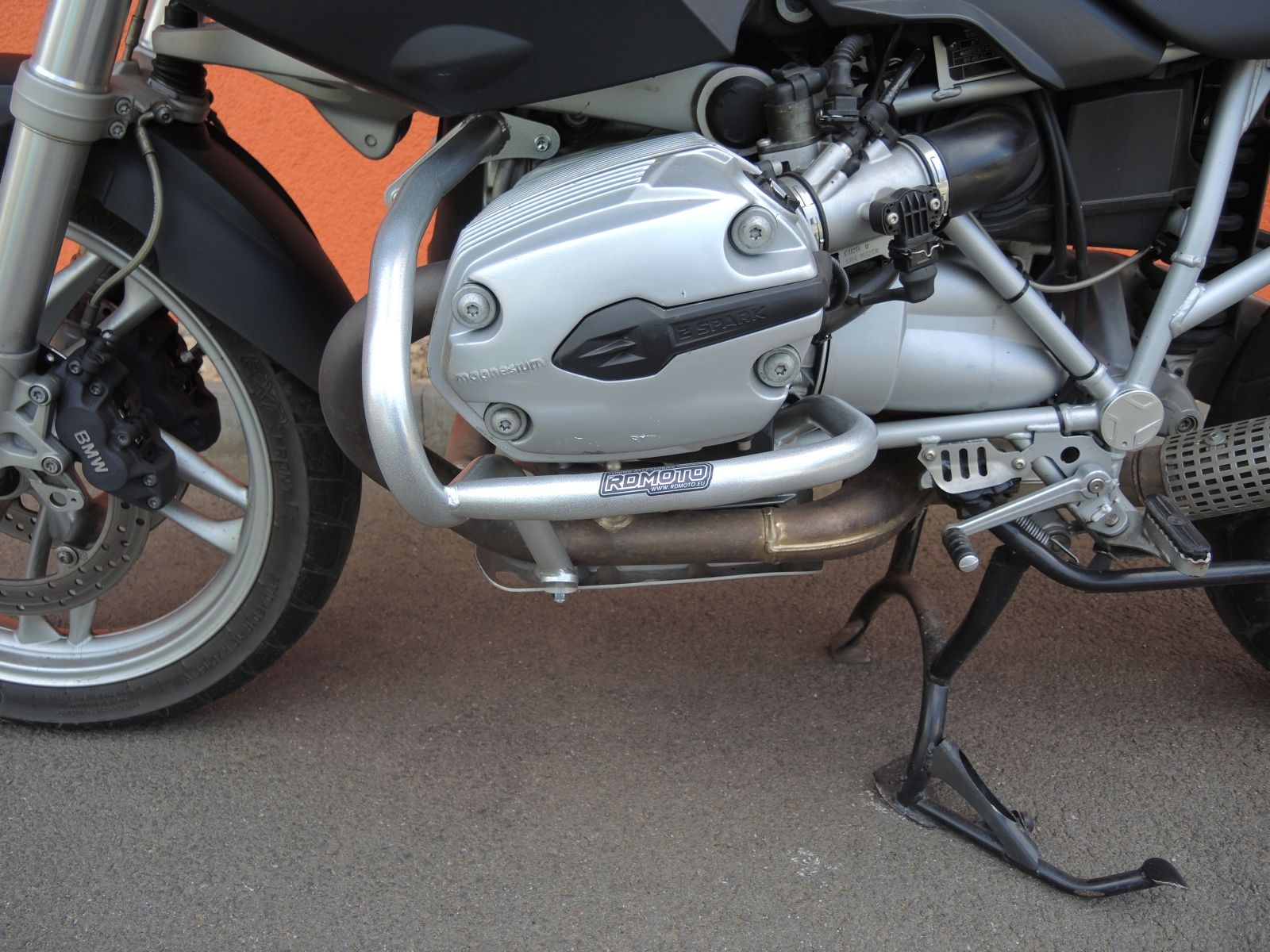 ochrana  motoru RDMOTO CF38S strieborná zníženie