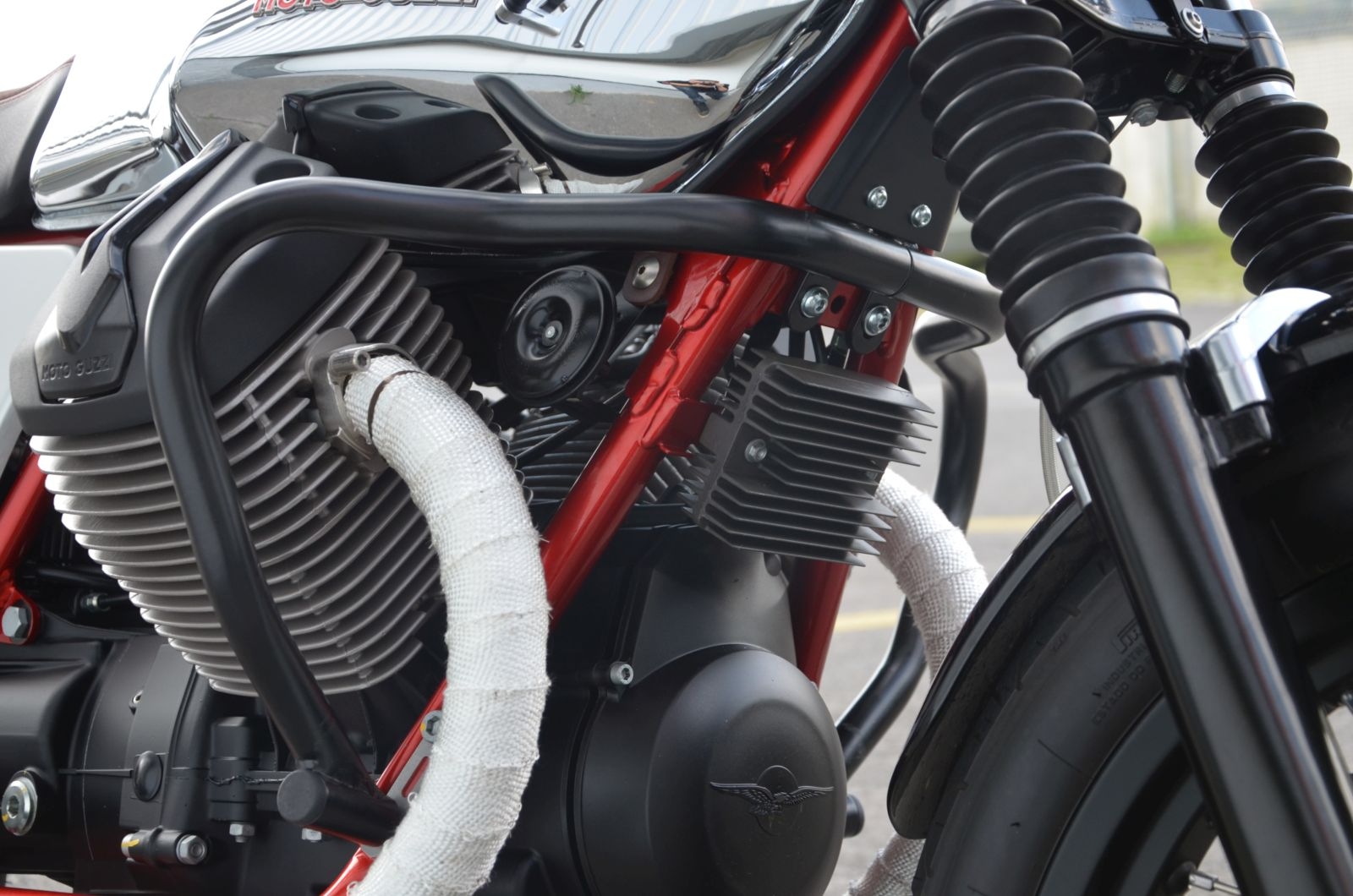 ochrana  motoru RDMOTO CF44KD matná čierna