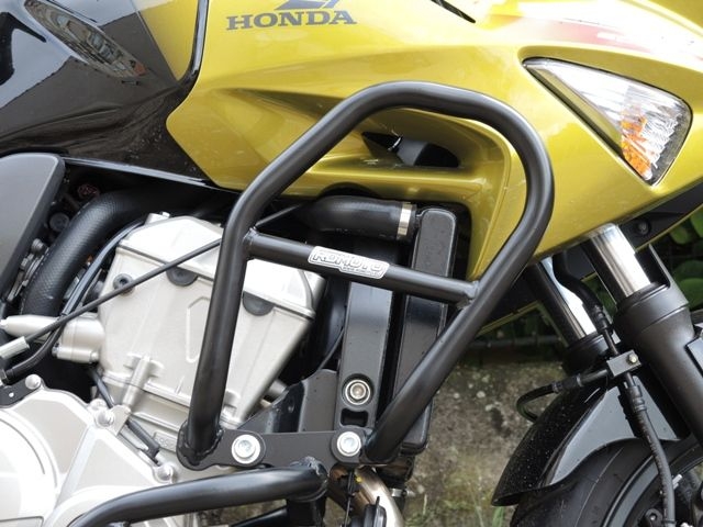 ochrana  motoru RDMOTO CF63KD matná čierna horná