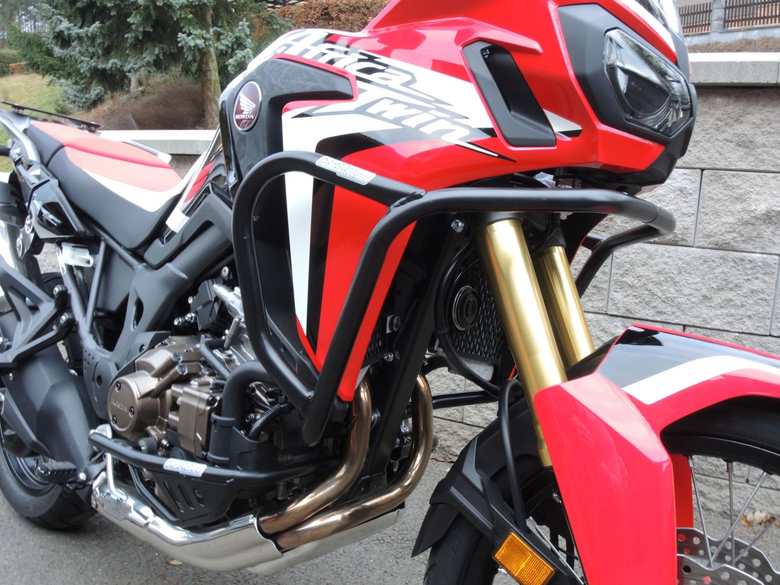 ochrana  motoru RDMOTO CF68KD čierna horný + spodný
