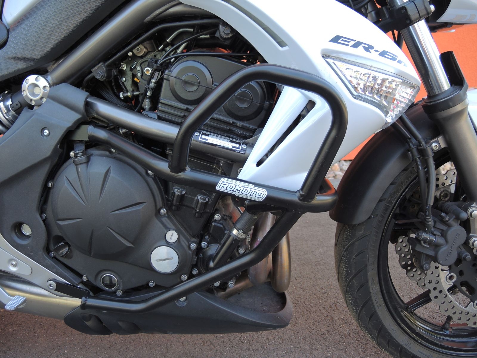 ochrana  motoru RDMOTO CF77KD matná čierna