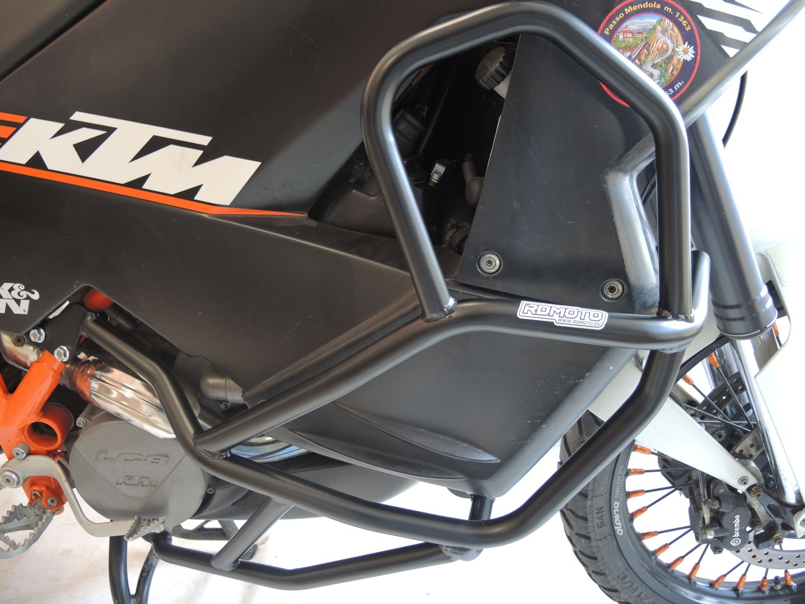 ochrana  motoru RDMOTO CF86KD matná čierna