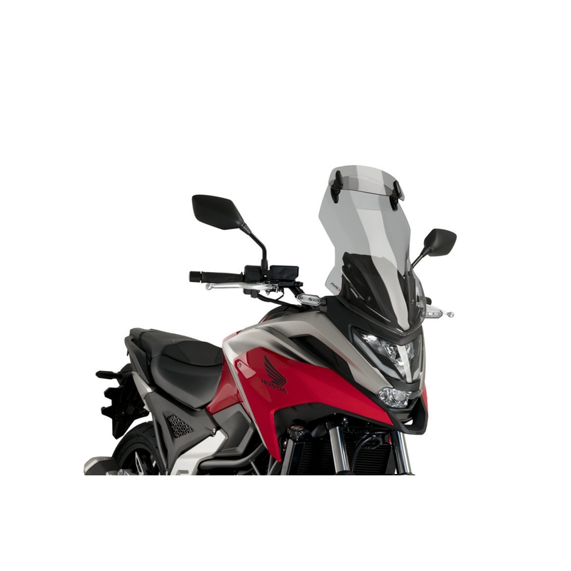 Plexi štít PUIG TOURING WITH VISOR dymové