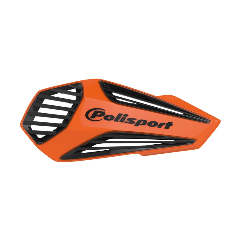 Chránič páčiek POLISPORT MX AIR s univerzálnou montážnou sadou na riadidlá ORK-16 / čierna