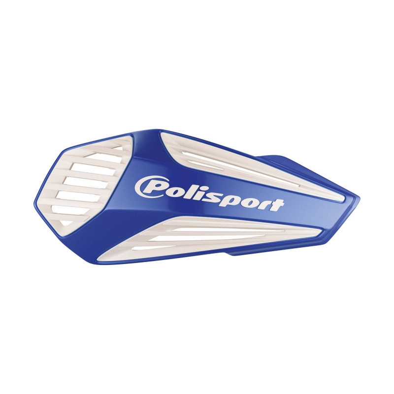 Chránič páčiek POLISPORT MX AIR s univerzálnou montážnou sadou na riadidlá BlueYam98 / Biela