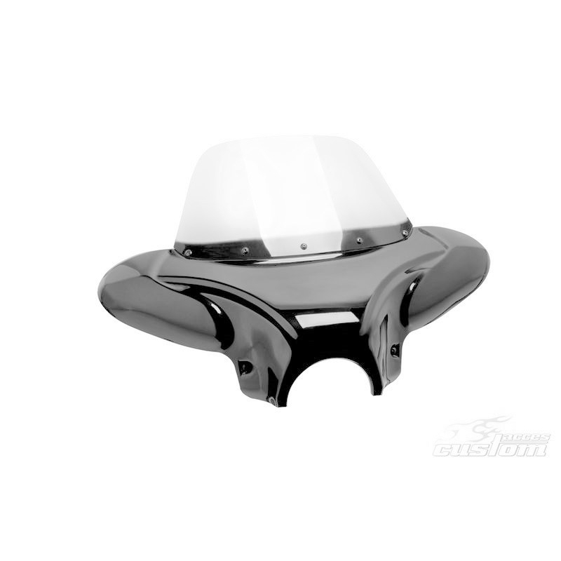 Náhradný plexi štít CUSTOMACCES BATWING dymové