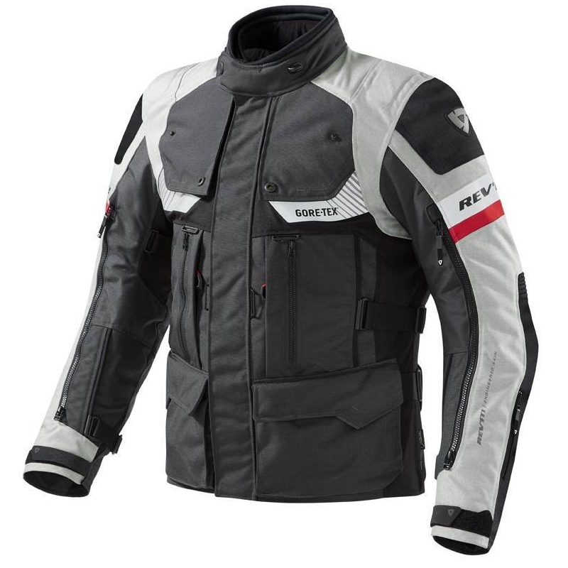 Bunda na motocykel Revit Defender Pro GTX antracitovo-čierna výpredaj