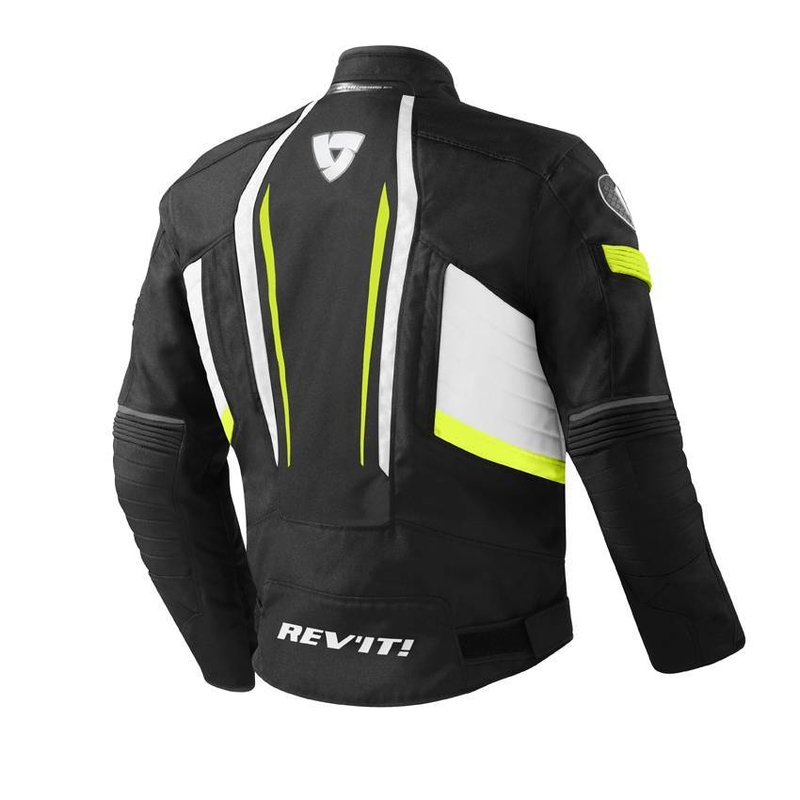Bunda na motorku Revit Raceway čierno-fluo žltá
