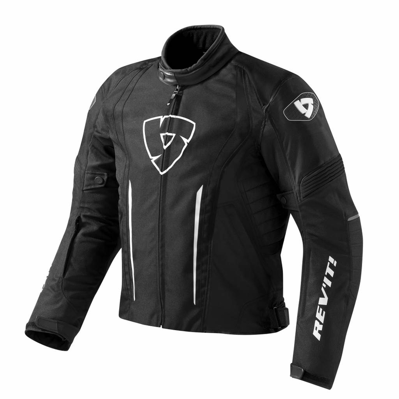 Bunda na motorku Revit Shield čierna