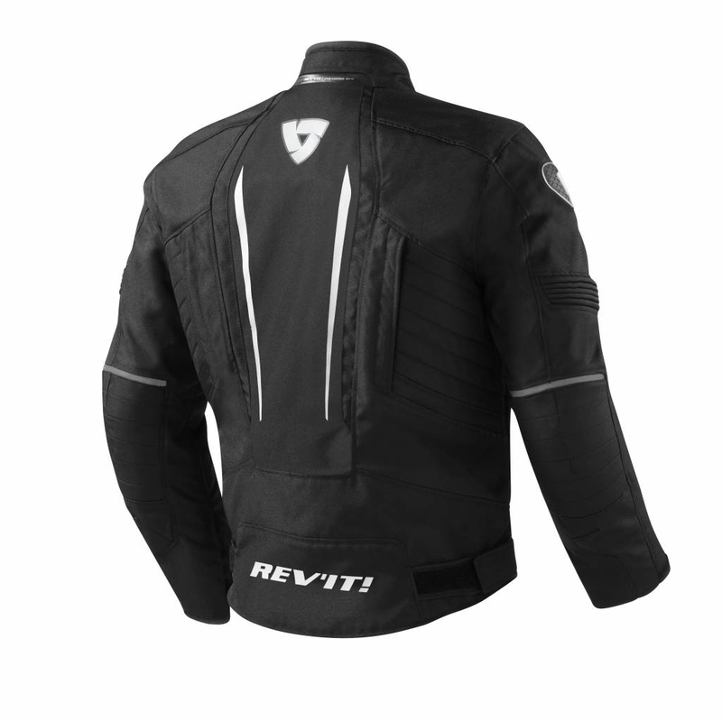 Bunda na motorku Revit Shield čierna