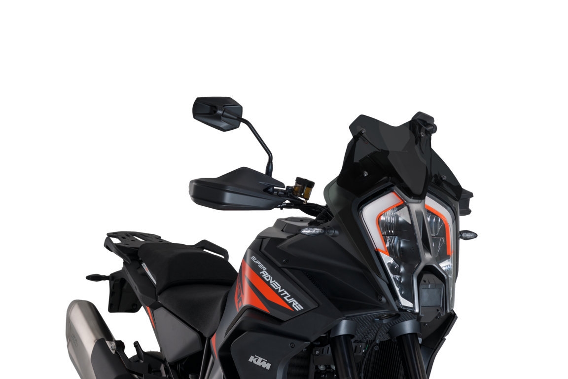 Plexi štít PUIG SPORT 20401F tmavá dymová