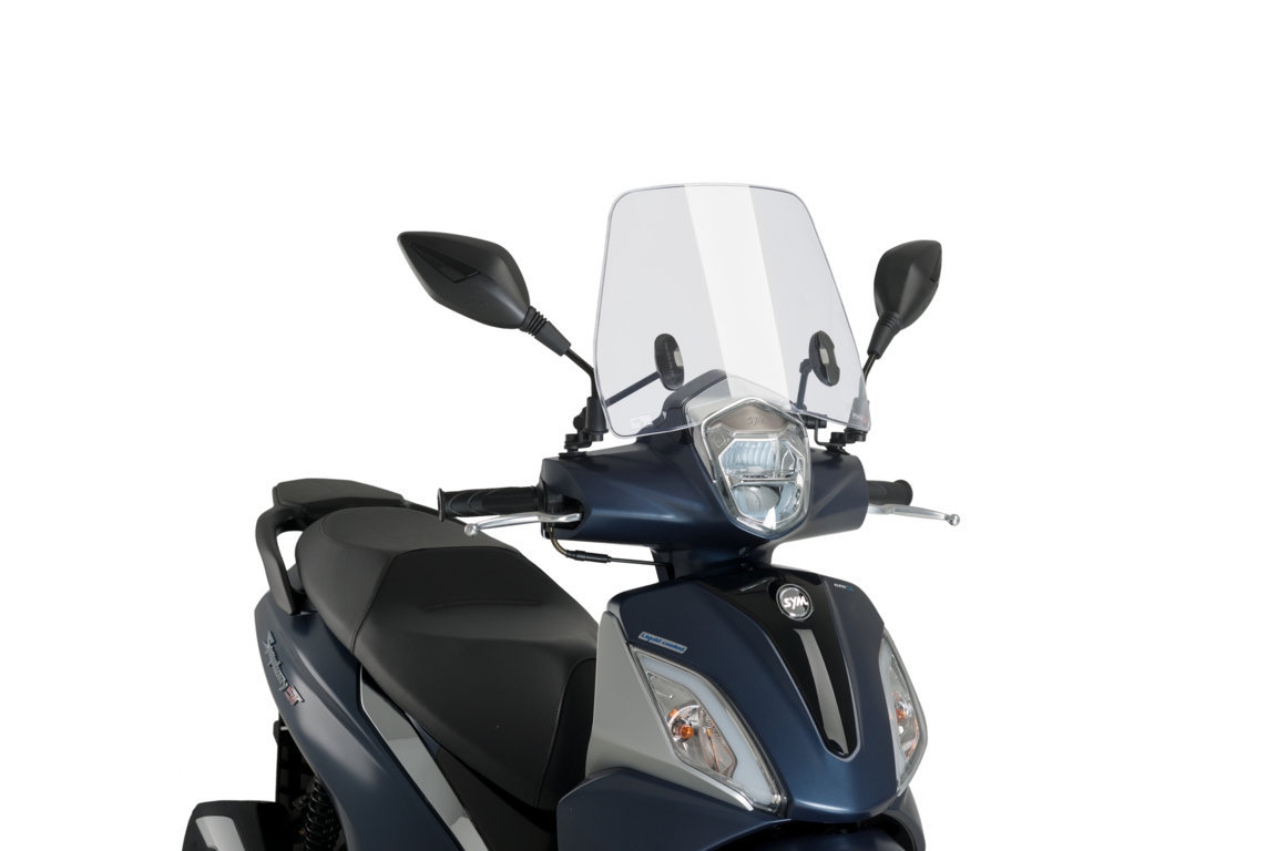 Plexi na motorku PUIG TRAFIC 20825W priehľadná