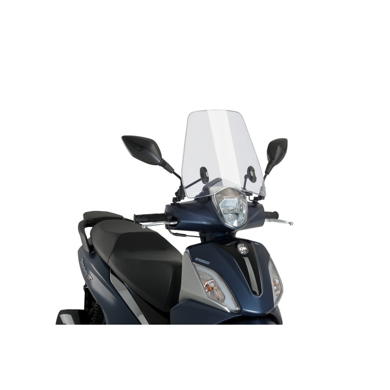 Plexi na motorku PUIG URBAN priehľadná pre SYM Symphony 125 2021-2022