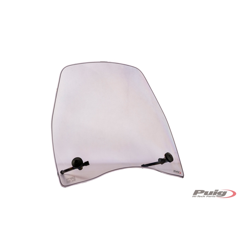 Plexi na motorku PUIG URBAN dymové pre SYM Symphony 125 2021-2022, SYM Symphony SR 125 2021-2025