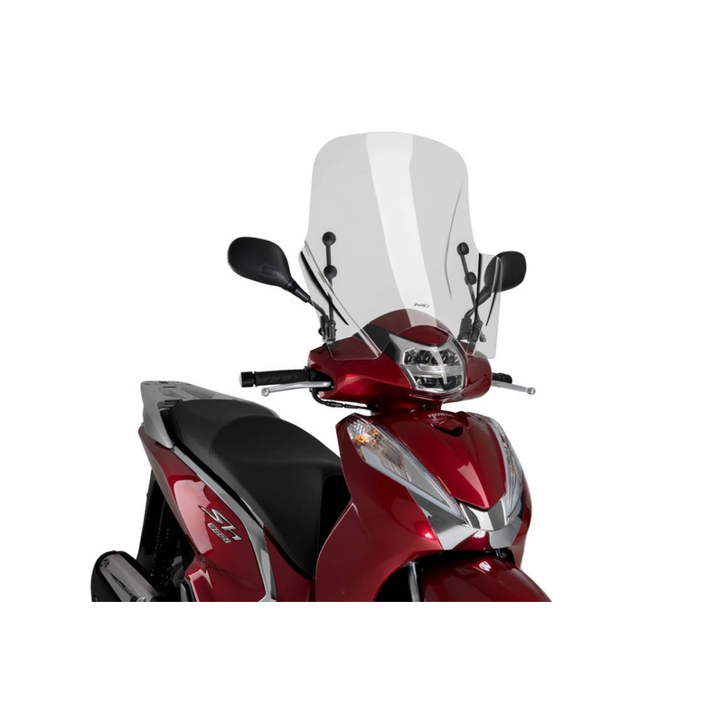 Plexi na motorku PUIG T.X. priehľadné pre HONDA SH 300 i 2015-2021