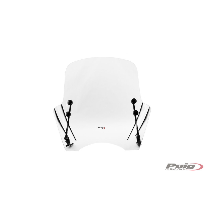 Plexi na motorku PUIG T.X. priehľadné pre SYM Symphony 125 2021, SYM Symphony SR 125 2021-2025