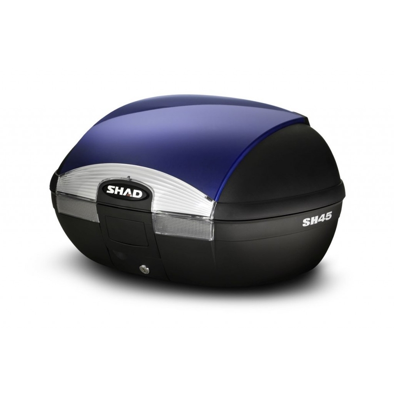 Topcase - s farebným krytom SHAD SH45 modrá