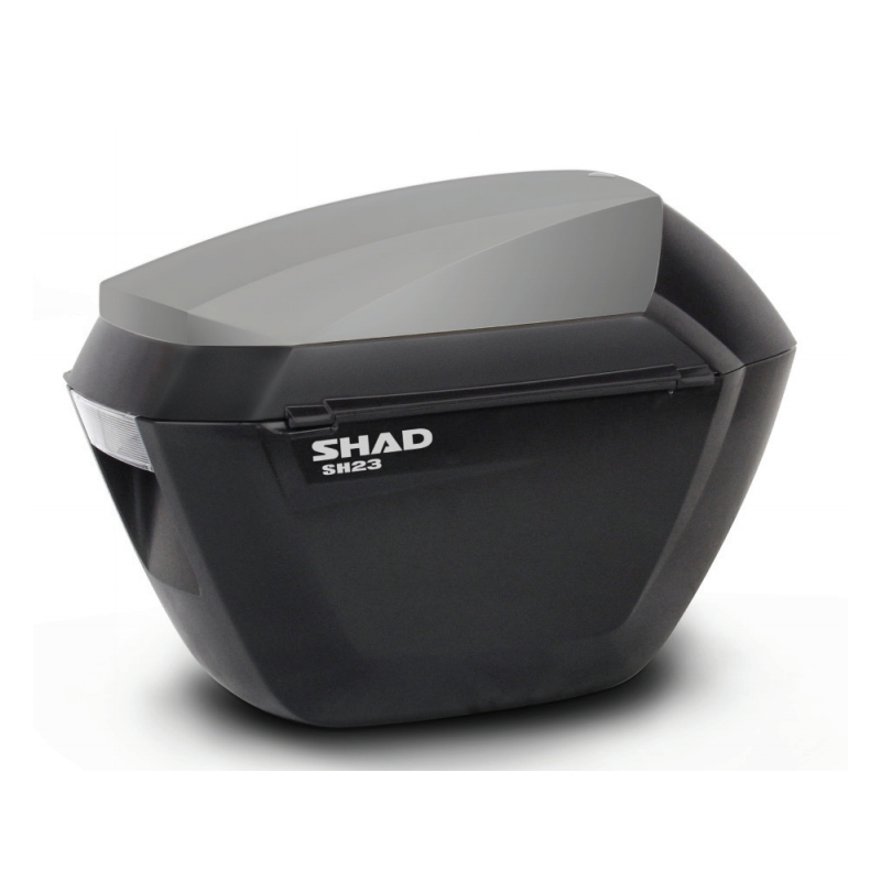 Bočné  kufre  s farebným krytom SHAD SH23 titánová  farba