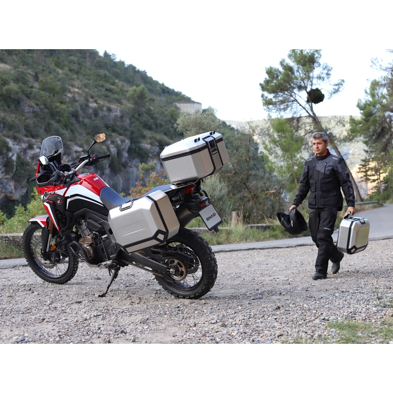 Bočný hliníkový kufor na motorku SHAD Terra TR36 ľavý