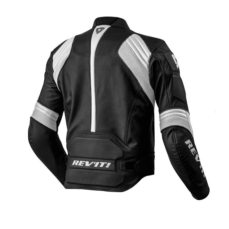 Bunda na motorku Revit Masaru čierno-biela